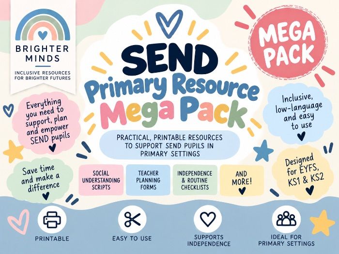 Ultimate Primary SEND Mega Bundle | 100+ Visual Supports, SEN Resources & Teacher Tools