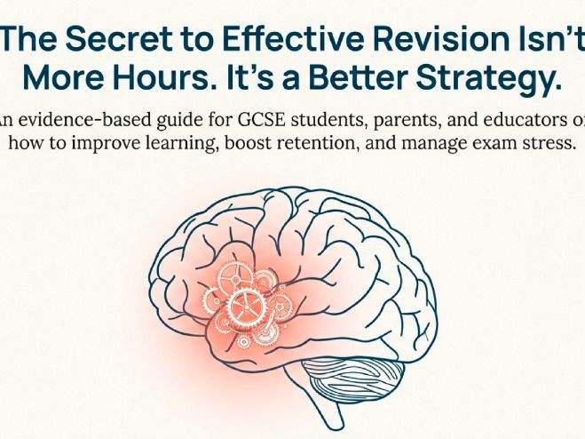 Revise Smarter, Not Harder: GCSE Study Skills Guide for Students & Parents