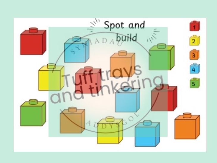spot and find maths colour finder umber recognition early years ps1 foundation phase
