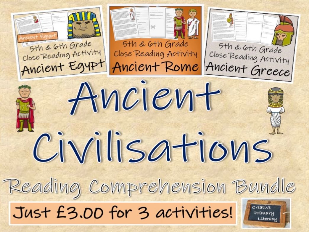 UKS2 History - Ancient Civilisations - Bundle Of Reading - UKS2 History - Ancient Civilisations - Bundle Of Reading