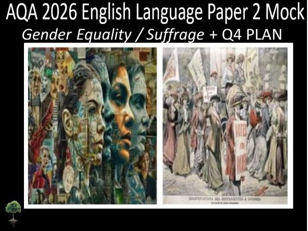 One AQA 2026 English Language Paper 2 Mock | Q4 Plan - (Equ)
