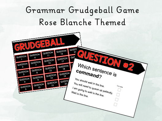 Grammar Grudgeball Game