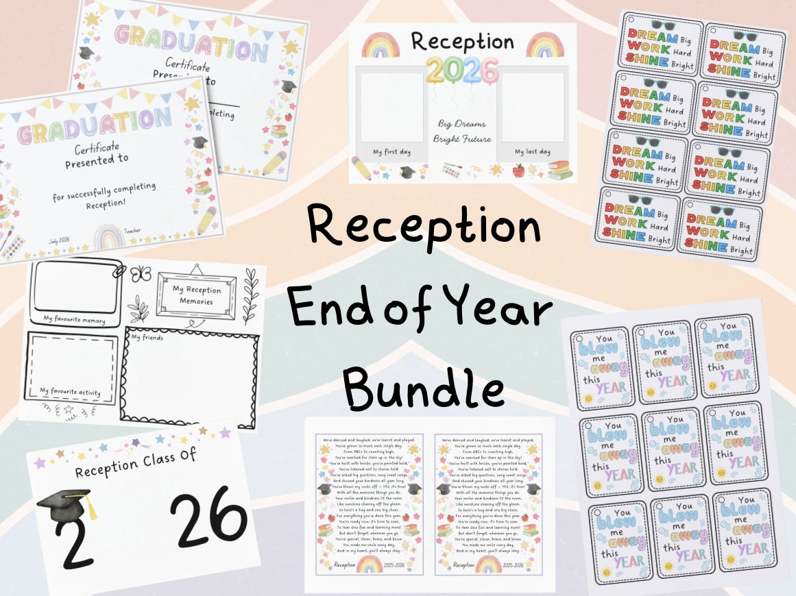 Reception End of Year Bundle