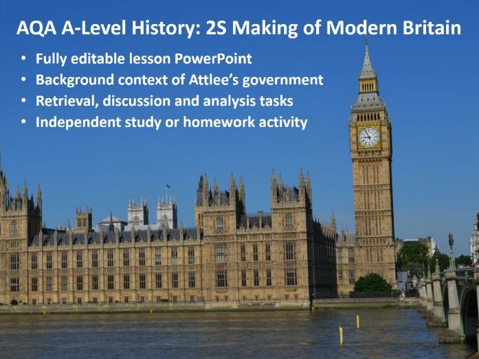 AQA History 2S: Making of Modern Britain | Section 1 Lesson 2