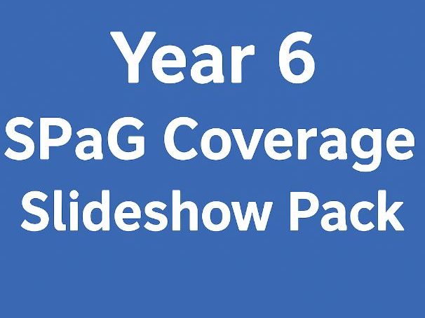 Year 6 SPAG Slides and SATS style question pack