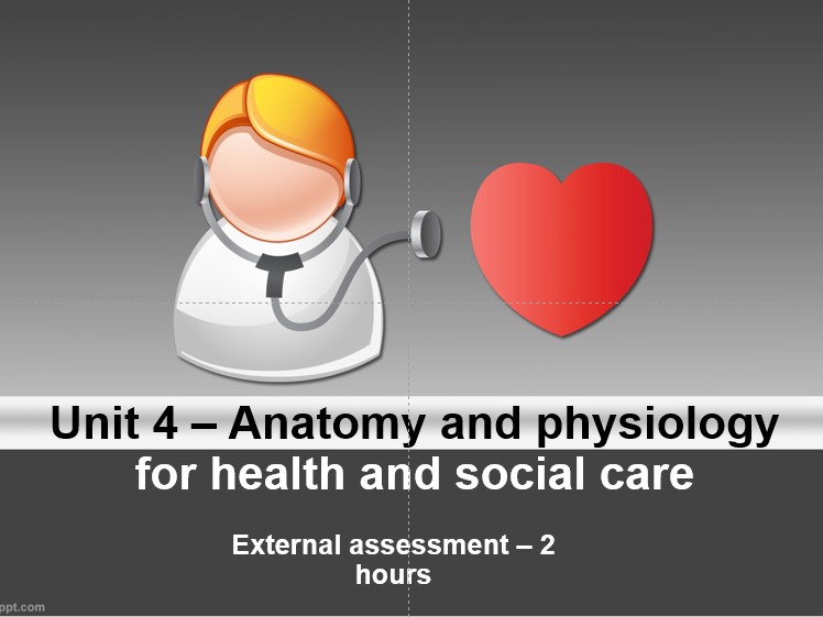 Cambridge technical Health and social care EXAM Unit 4 Anatomy & Physiology Teaching Resources