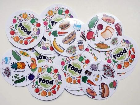 Food Dobble – Fun Vocabulary Game for Kids