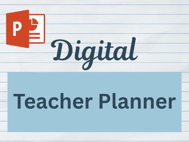 Digital Teacher Planner 2025-26 (Daily; PPT)