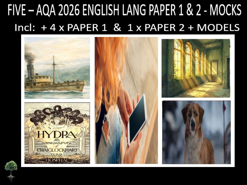 FIVE - AQA PAPER 1 & 2 | 2026 FULL MOCKS | MODELS