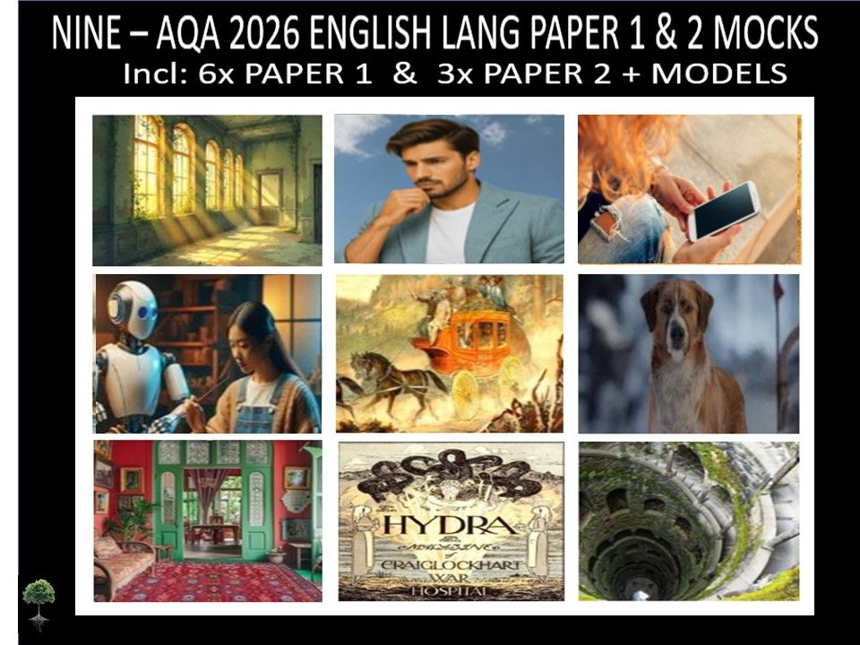 NINE - AQA PAPER 1 & 2 | 2026 FULL MOCKS | MODELS
