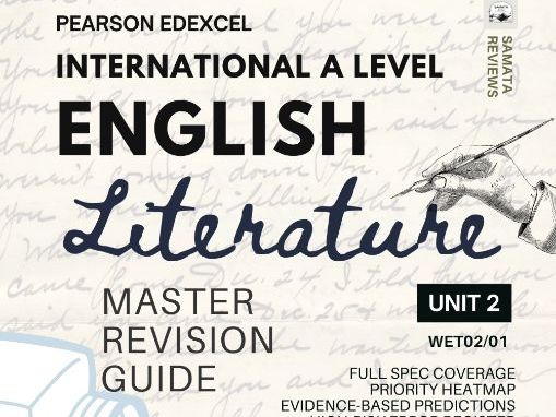 Pearson Edexcel IAL English Literature Unit 2 (WET02/01) Master Revision Guide: Drama