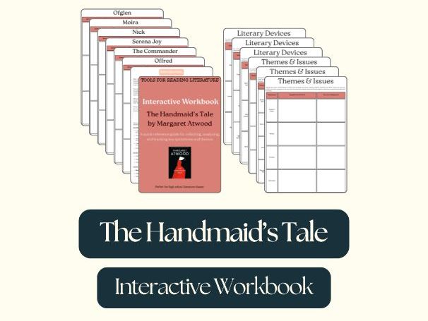 The Handmaid's Tale – Interactive Workbook: Key Quotes, Themes & Literary Devices
