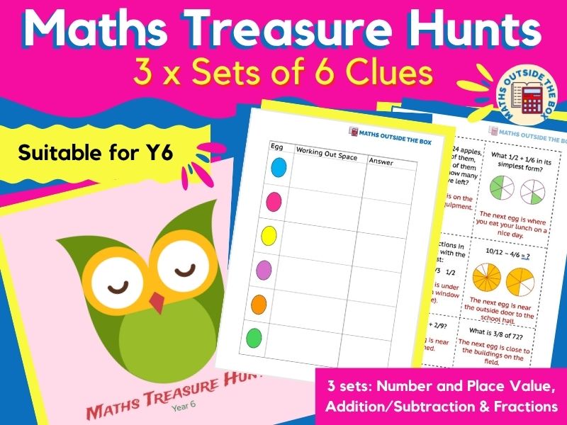 Maths Treasure Hunts (Year 6)