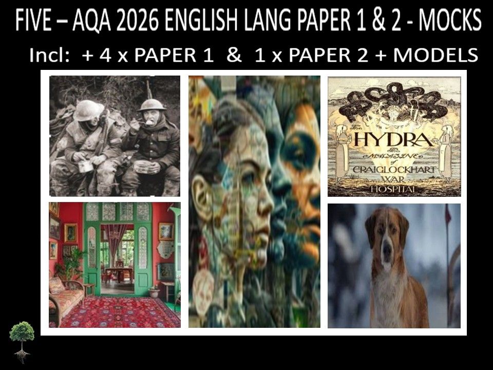 FIVE - AQA PAPER 1 & 2 | 2026 FULL MOCKS | MODELS