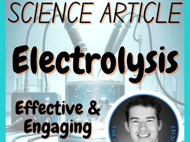 Electrolysis | Chemistry Science Reading Comprehension Passage & Questions