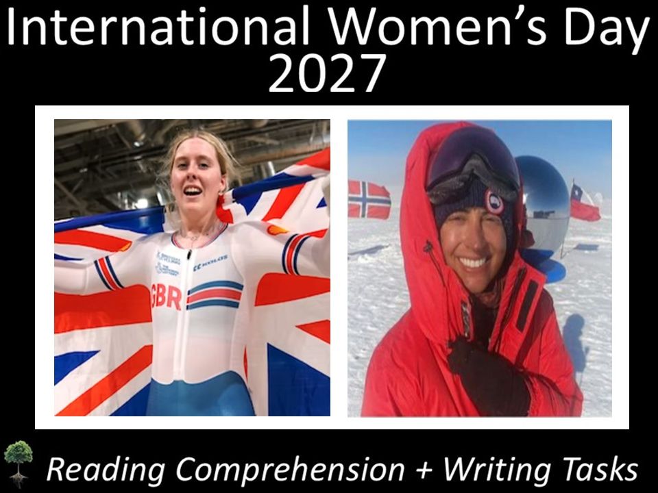 International Women’s Day 2027 | Reading Comprehension + Writing Bundle