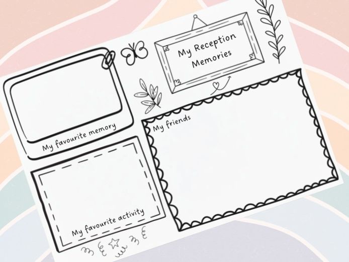 End of Year - My Reception Memories