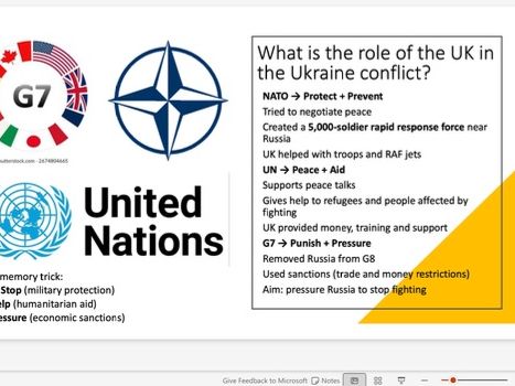 political conflict - UK in the 21st century revision lesson - Ukraine war - GCSE Geography