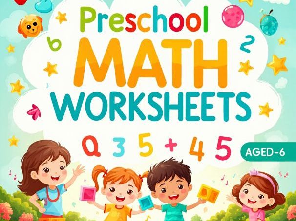 Fun Preschool Math PDF: 32 Printable Pages