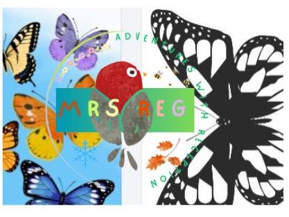 Butterfly art prompt