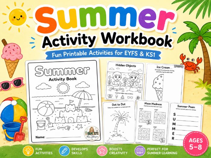 Summer Activity Workbook (PDF)