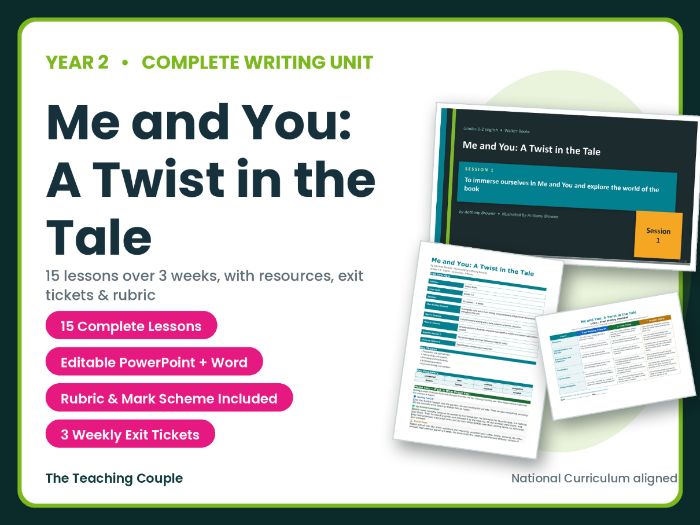 Me and You: A Twist in the Tale | Year 2 English Unit