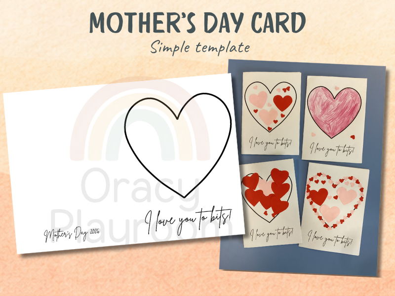 Mother's Day Card Template