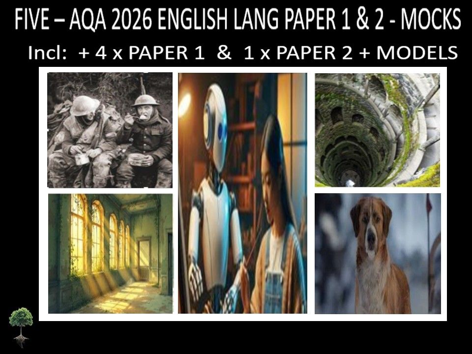 FIVE - AQA PAPER 1 & 2 | 2026 FULL MOCKS | MODELS