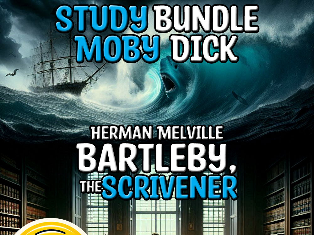 Moby Dick & Bartleby, the Scrivener Q&A for Herman Melville Sub Plan
