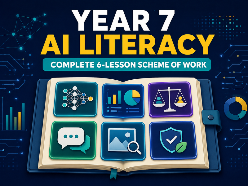 Year 7 AI Literacy: Complete 6-Lesson Scheme of Work