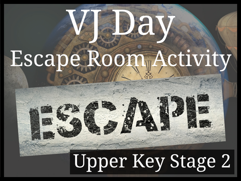 Atomic Bombs and VJ Day Escape Room Activity
