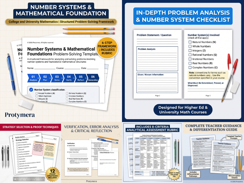 Number Systems & Mathematical Foundations: A Structured Framework for Mathematical Problem Solving