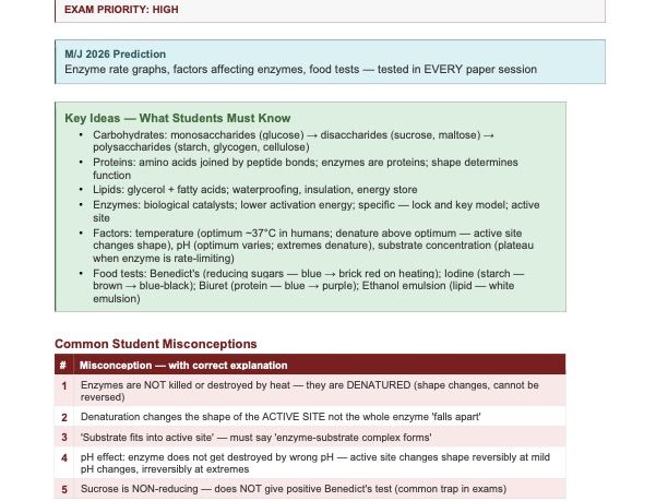 CIE IGCSE Biology - Paper 4 Exam-focused Revision Guide for Teachers (teaching/revision strategy)