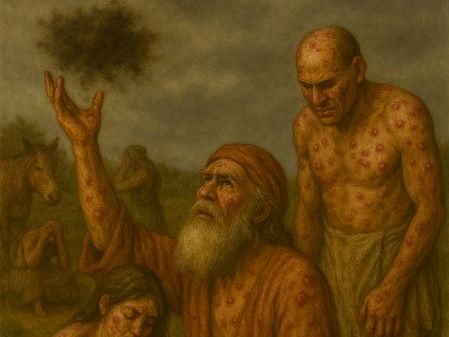 0071 BIBLE VISUAL REGISTER     EXODUS 9   THE BOILS