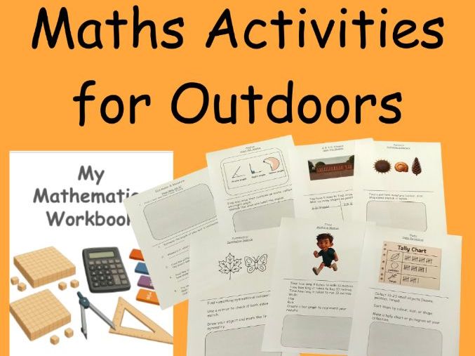 Active Maths Activities Outdoor Worksheets Maths Week