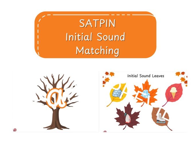 Autumn SATPIN Initial Sound Matching
