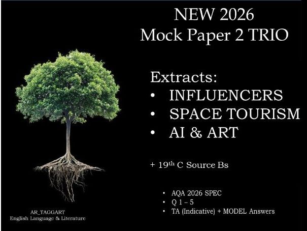 TRIO (3) - PAPER 2s | 2026 FULL MOCKS | MODELS