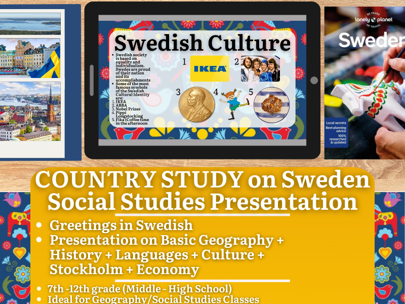 Country Study Presentation on Sweden - Europe - Scandinavia