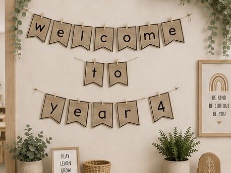 Welcome Banner (Year 4)