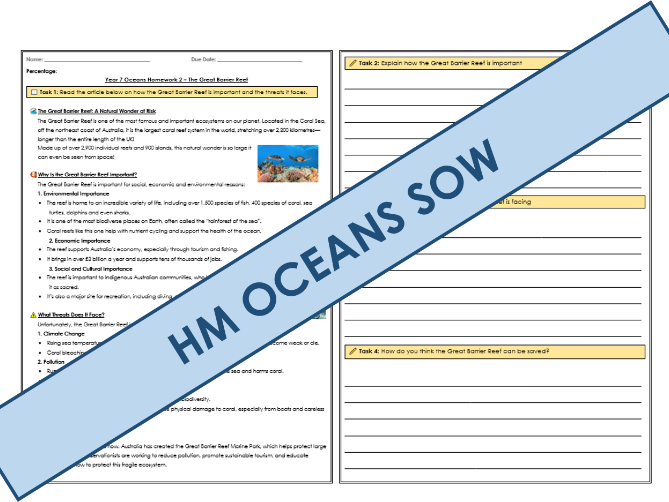 Oceans Homework 2 - The Great Barrier Reef