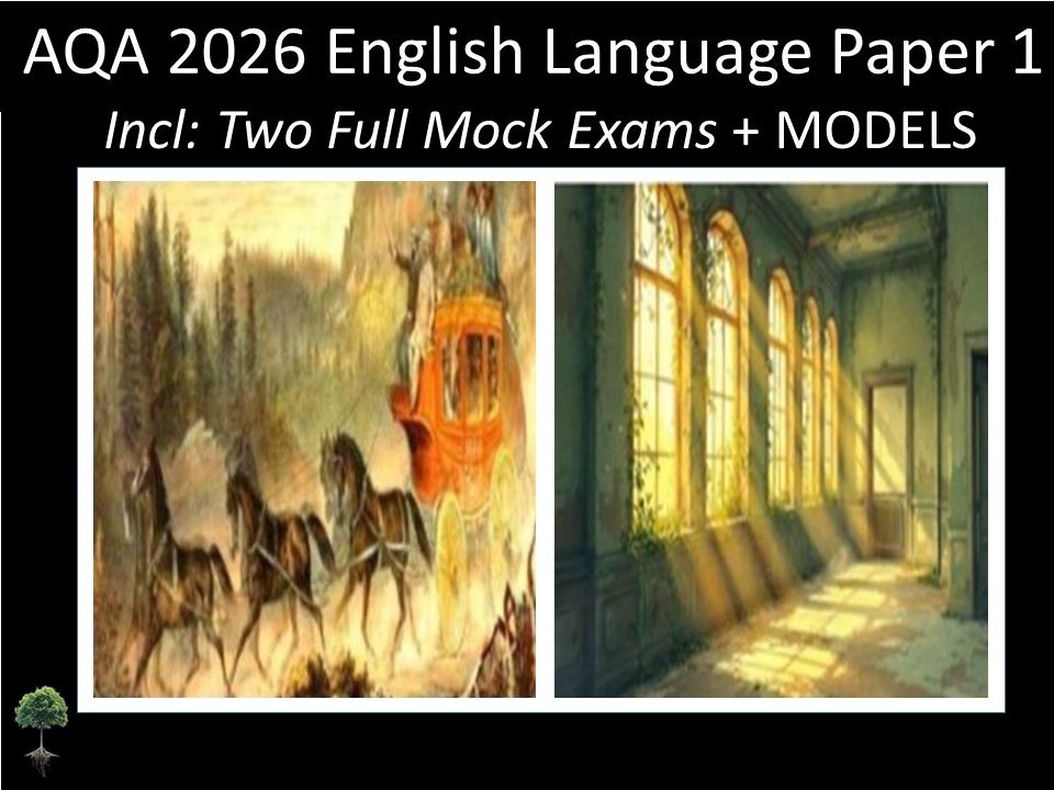 Two AQA 2026 English Language Paper 1 Mocks | Models