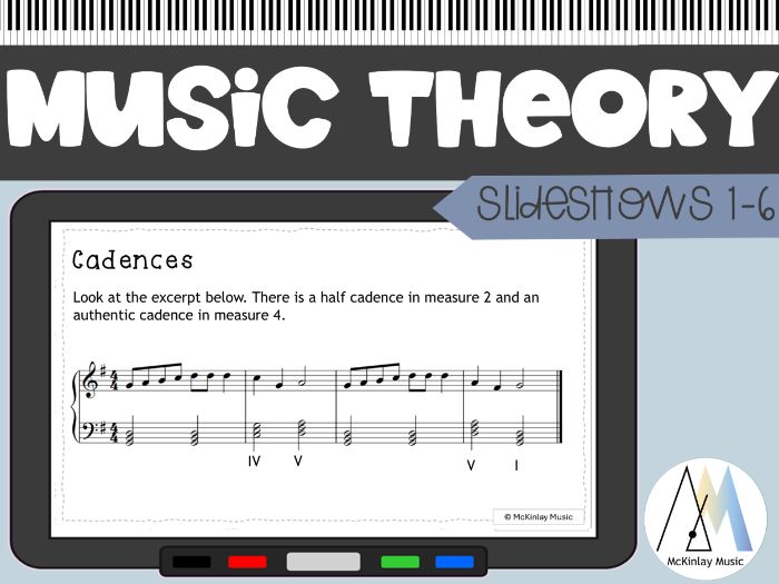 Music Theory Units 1-6 Presentation Slides