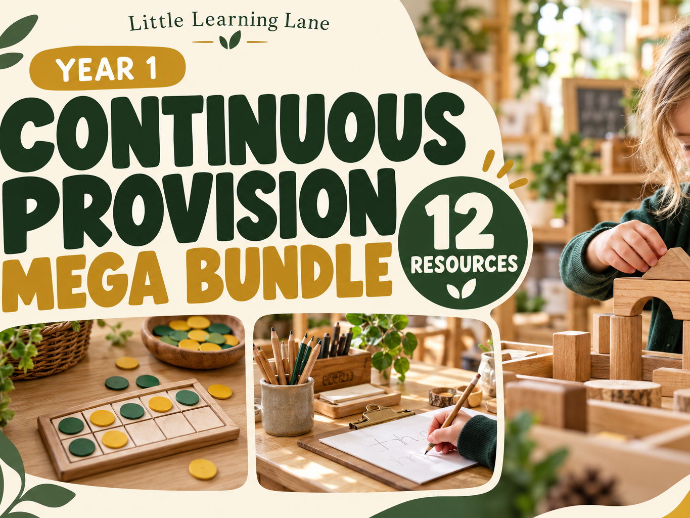 Year 1 Continuous Provision Mega Bundle