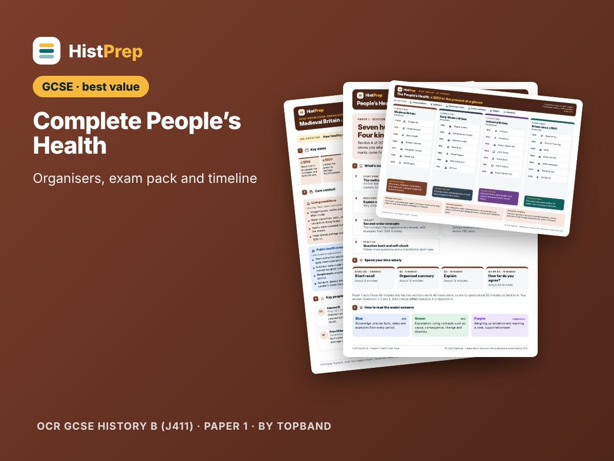 People’s Health GCSE Complete Revision Bundle (OCR)