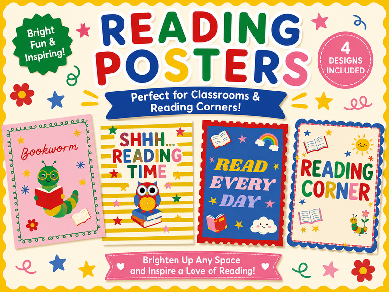 Reading Corner Posters