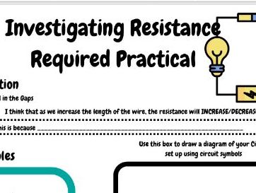 Investigating Resistance- RP- Physics
