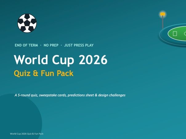 World Cup 2026 Quiz & Fun Pack