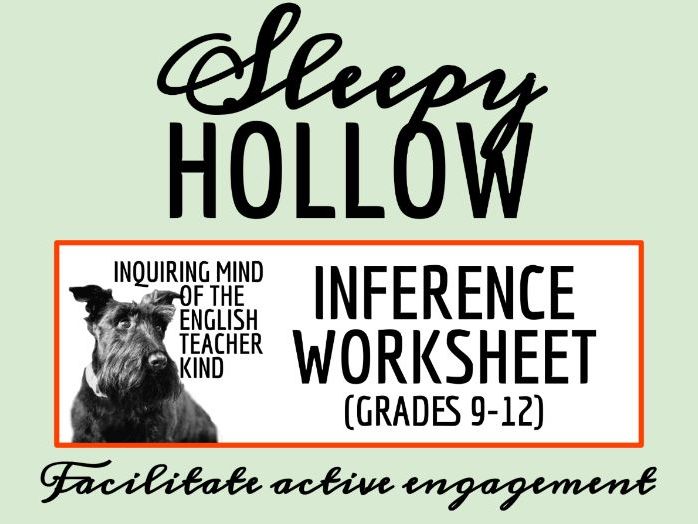 "The Legend of Sleepy Hollow" by Washington Irving Close Reading Analysis Worksheet