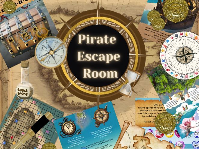 International Pirate Day Escape Room - KS1-KS2