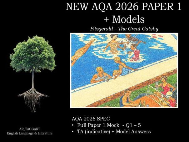 GATSBY - PAPER 1 |  2026 FULL MOCK |  MODELS